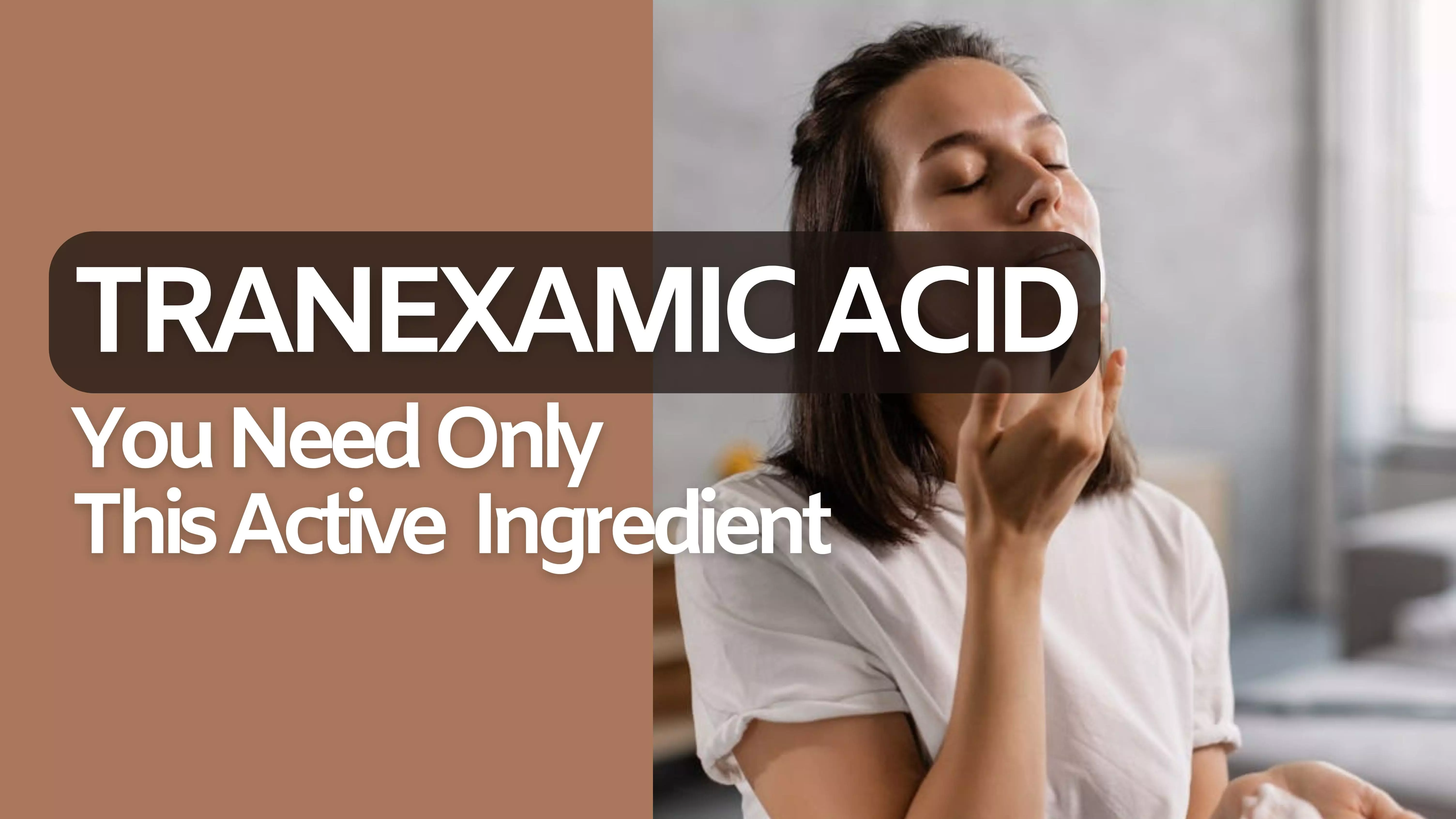 Uses of Tranexamic acid for acne